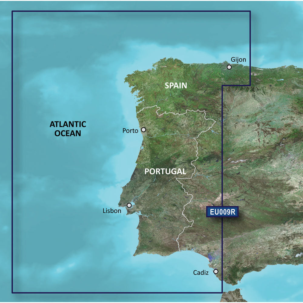 Garmin BlueChart g3 HD - HXEU009R - Portugal  Northwest Spain - microSD/SD OutdoorUp