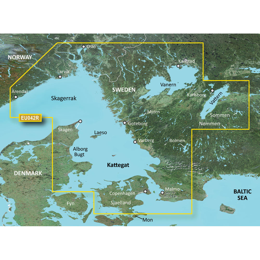 Garmin BlueChart g3 HD - HXEU042R - Oslo to Trelleborg - microSD/SD OutdoorUp