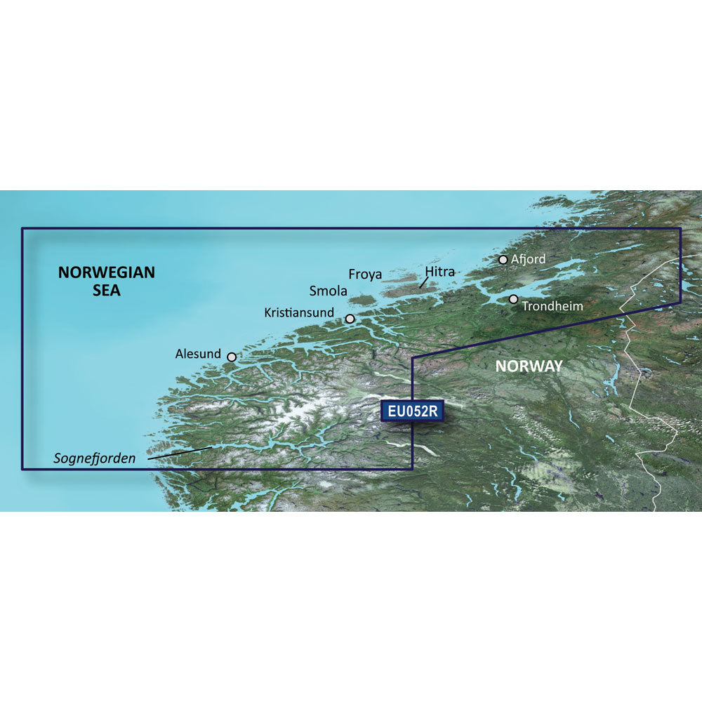 Garmin BlueChart g3 HD - HXEU052R - Sognefjorden - Svefjorden - microSD/SD OutdoorUp