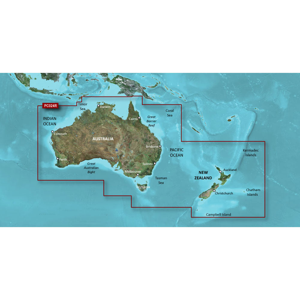 Garmin BlueChart g3 HD - HXPC024R - Australia  New Zealand - microSD/SD OutdoorUp