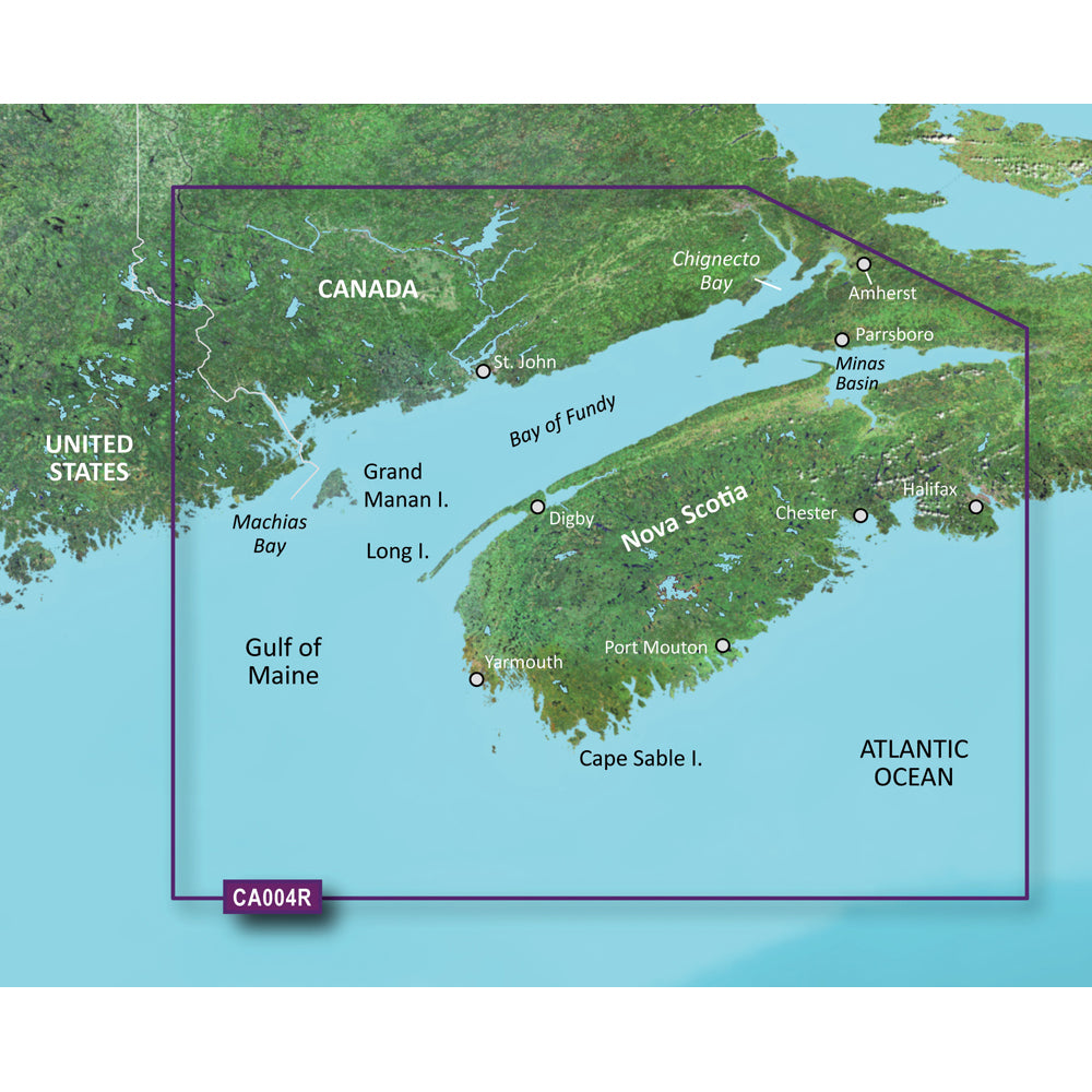 Garmin BlueChart g3 Vision HD - VCA004R - Bay of Fundy - microSD/SD OutdoorUp