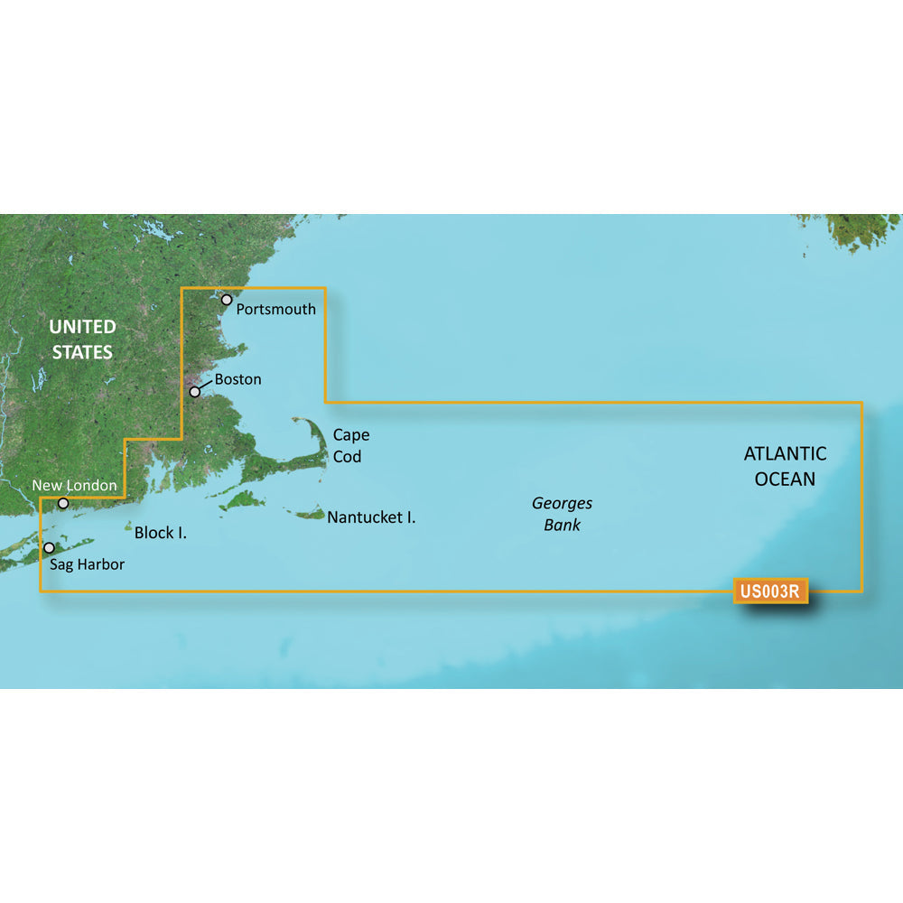 Garmin BlueChart g3 Vision HD - VUS003R - Cape Cod - microSD/SD OutdoorUp