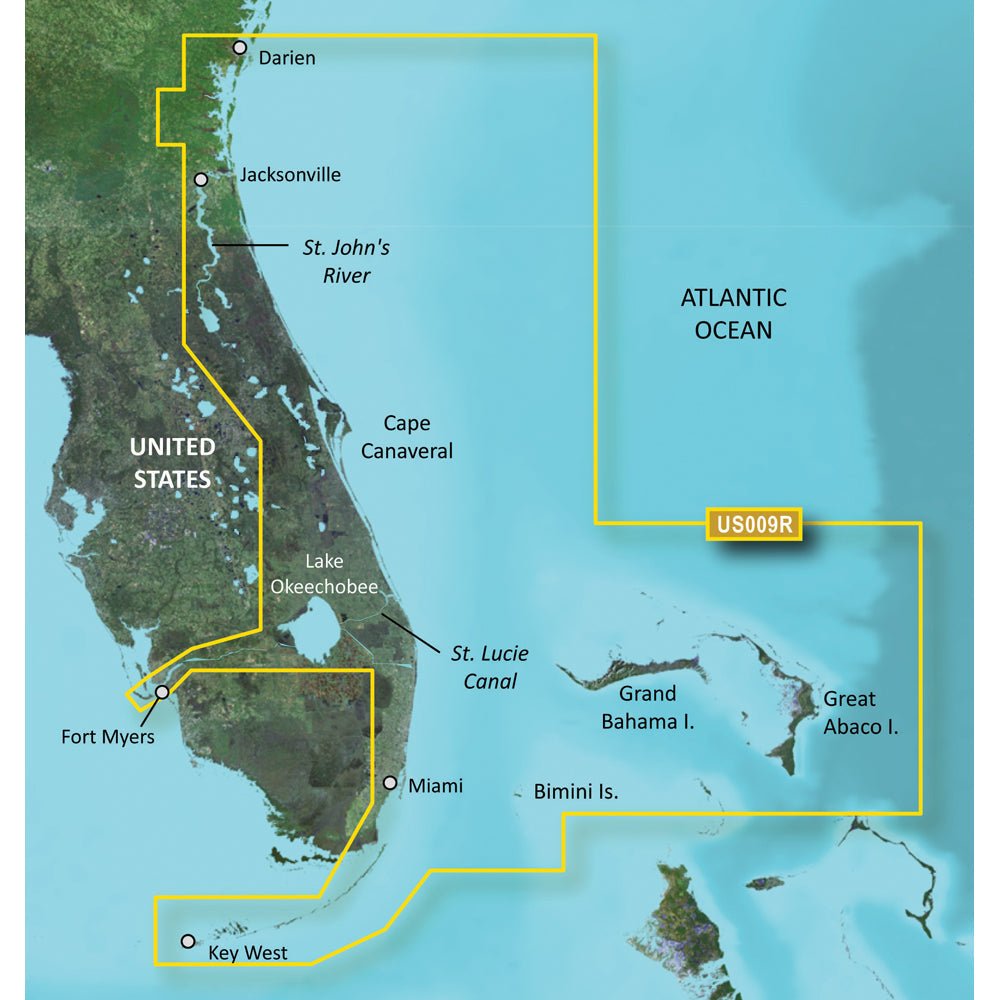 Garmin BlueChart g3 Vision HD - VUS009R - Jacksonville - Key West - microSD/SD OutdoorUp