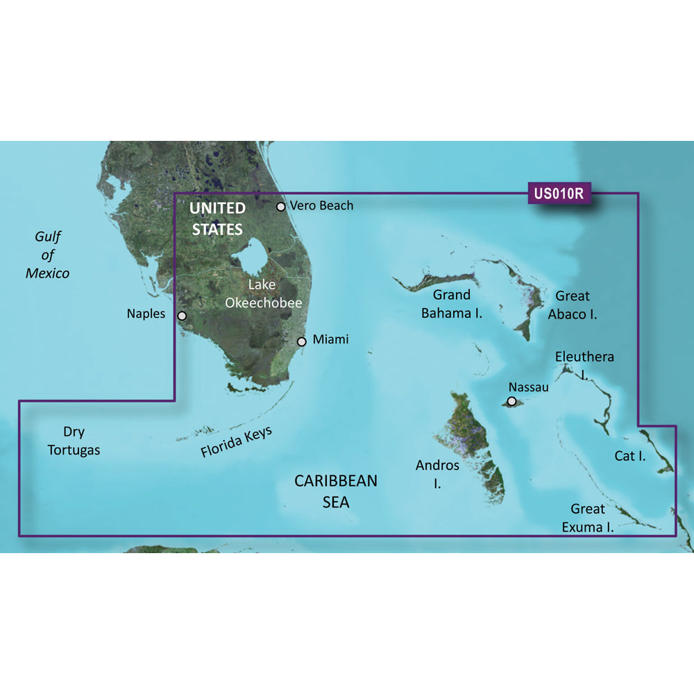 Garmin BlueChart g3 Vision HD - VUS010R - Southeast Florida - microSD/SD OutdoorUp