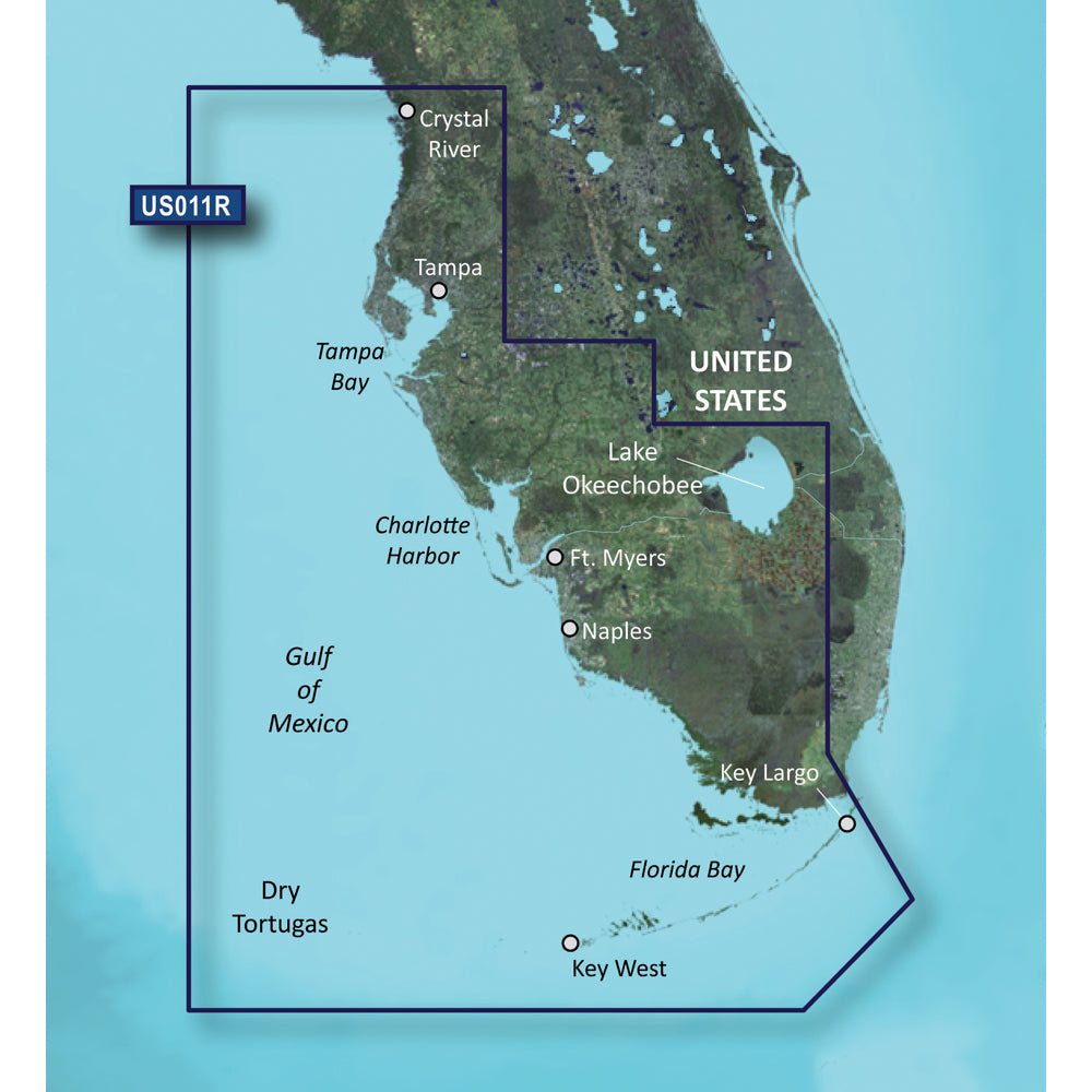 Garmin BlueChart g3 Vision HD - VUS011R - Southwest Florida - microSD/SD OutdoorUp