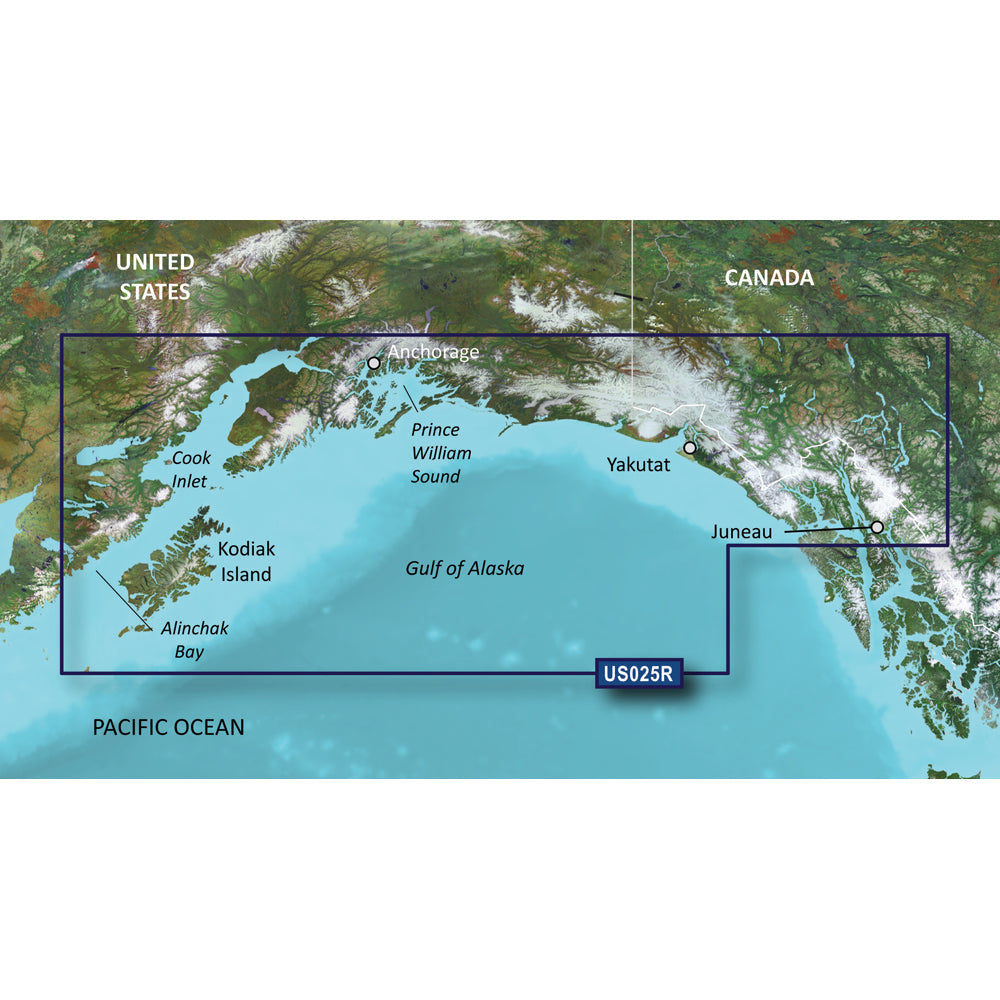 Garmin BlueChart g3 Vision HD - VUS025R - Anchorage - Juneau - microSD/SD OutdoorUp