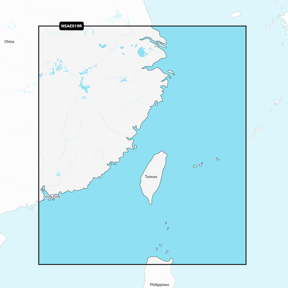 Garmin Navionics+ NSAE019R - Taiwan - Marine Chart OutdoorUp