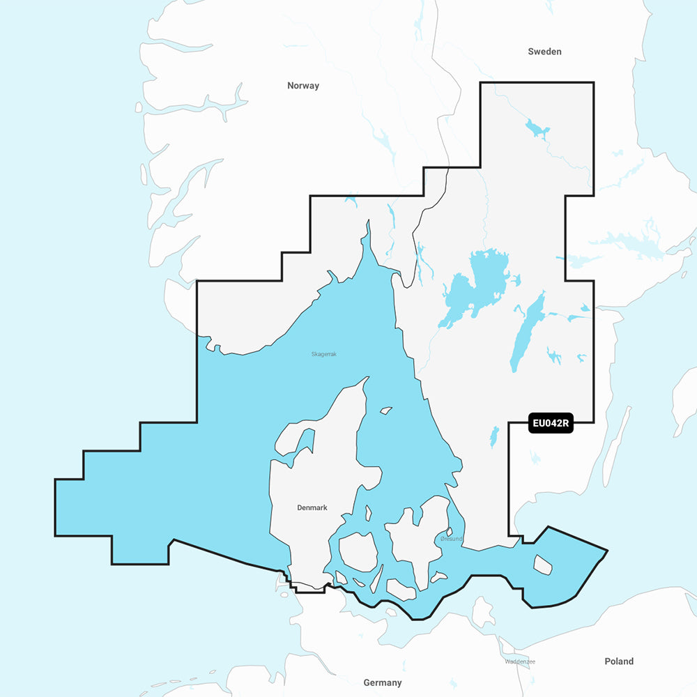 Garmin Navionics+ NSEU042R - Oslo to Trelleborg - Marine Chart OutdoorUp