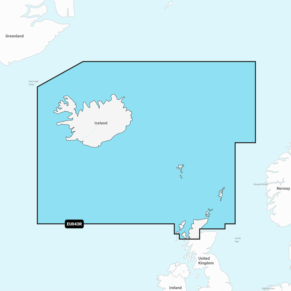 Garmin Navionics+ NSEU043R - Iceland to Turkey - Marine Chart OutdoorUp