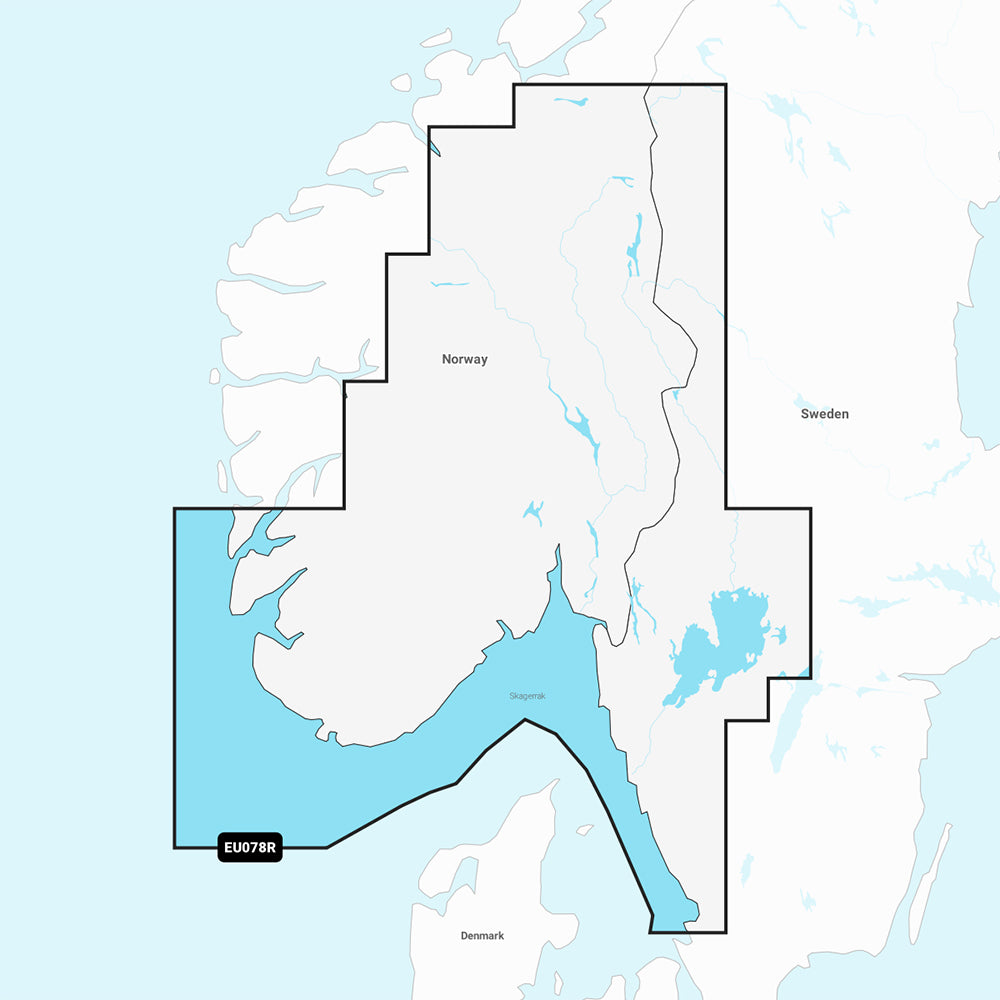 Garmin Navionics+ NSEU078R - Oslo, Skagerrak  Haugesund - Marine Chart OutdoorUp