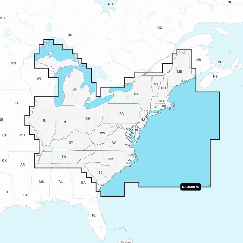 Garmin Navionics+ NSUS007R U.S. East OutdoorUp