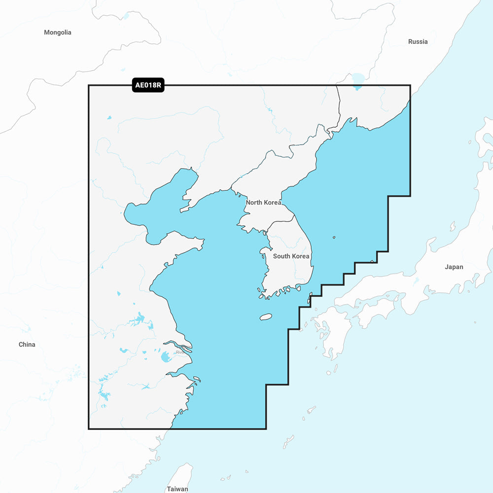 Garmin Navionics Vision+ NVAE018R - Yellow Sea- Marine Chart OutdoorUp