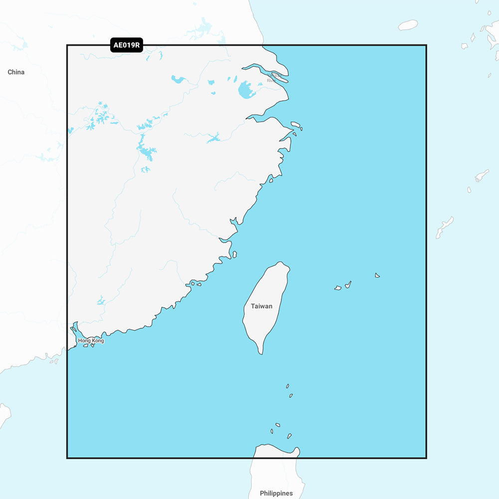 Garmin Navionics Vision+ NVAE019R - Taiwan - Marine Chart OutdoorUp