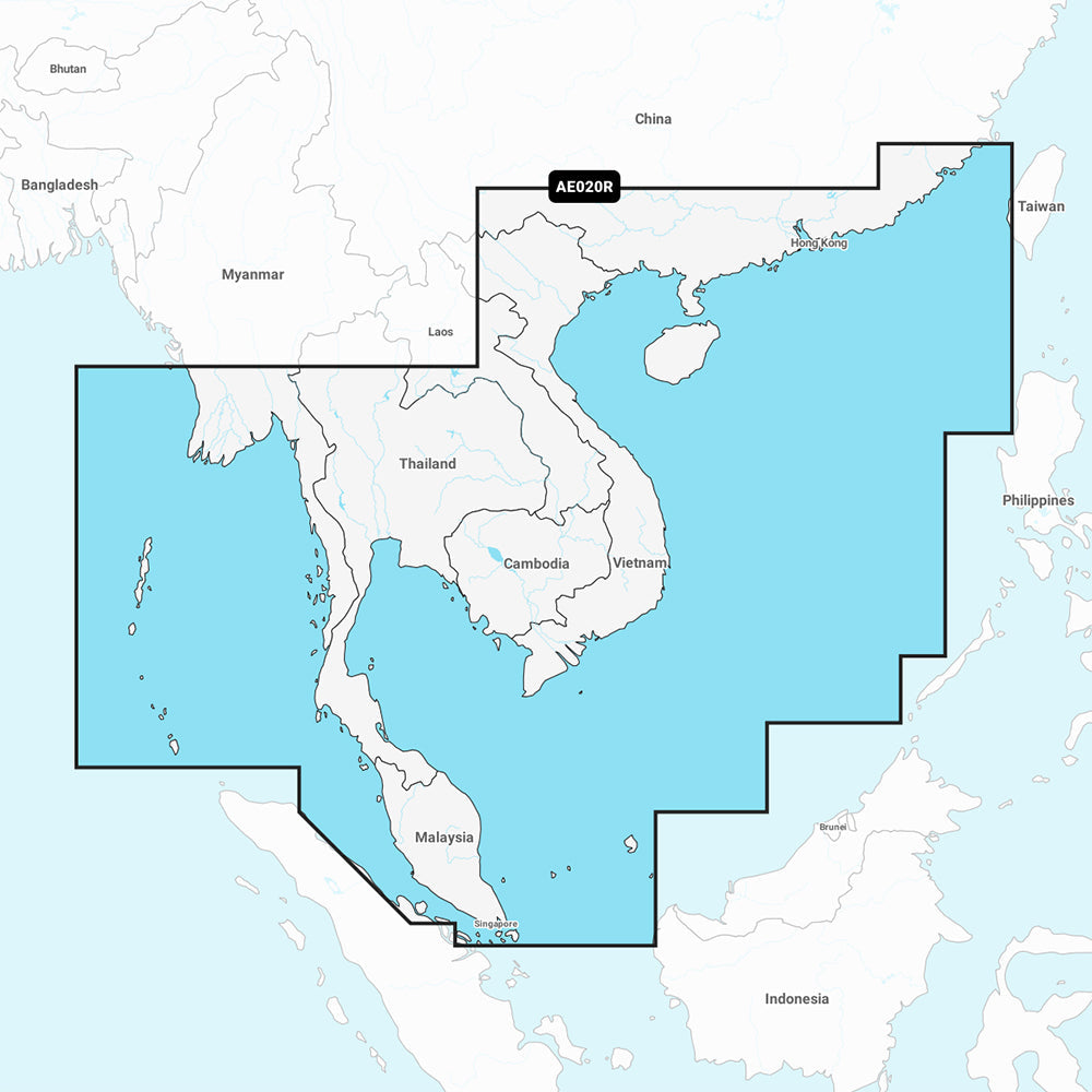 Garmin Navionics Vision+ NVAE020R - South China  Andaman Seas - Marine Chart OutdoorUp