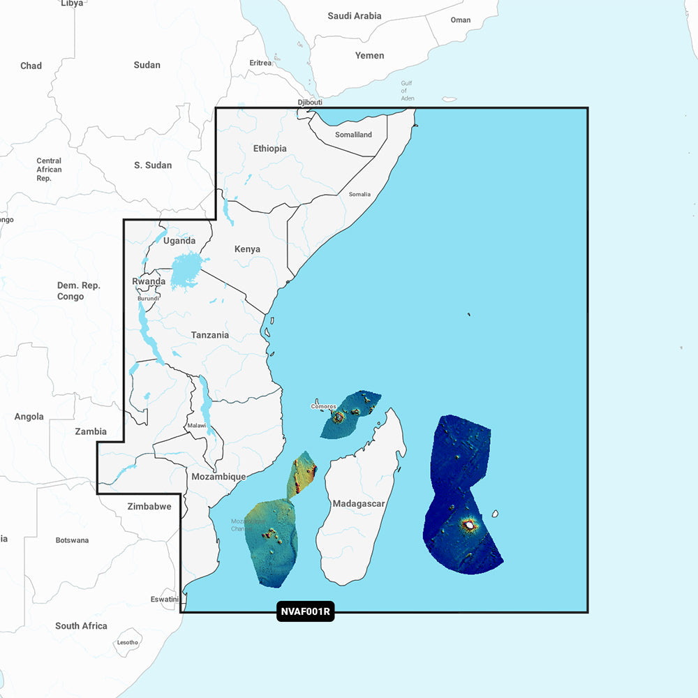 Garmin Navionics Vision+ NVAF001R - Africa, East - Marine Chart OutdoorUp