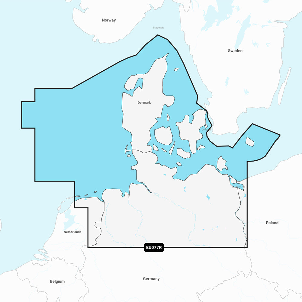 Garmin Navionics Vision+ NVEU077R - Denmark  Germany - Marine Chart OutdoorUp