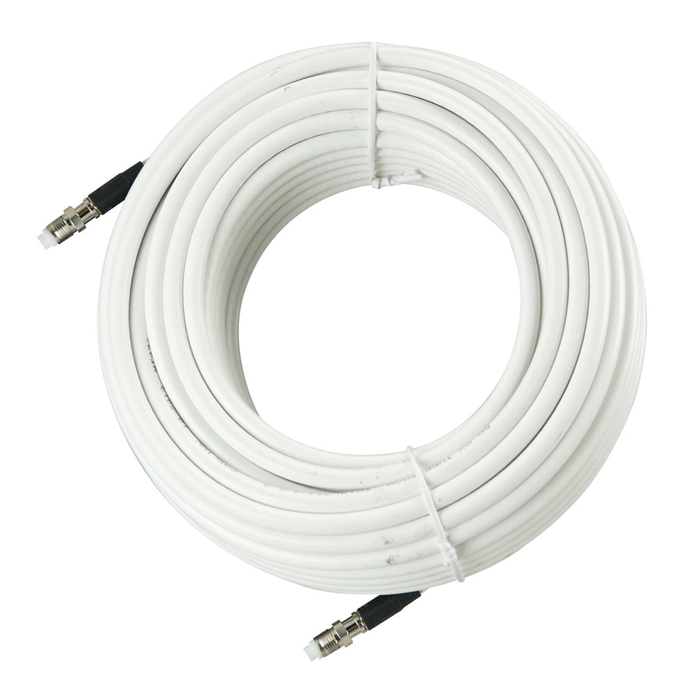 Glomex 18M - 59 RG-8X Coax f/Glomeasy VHF Antennas - White OutdoorUp