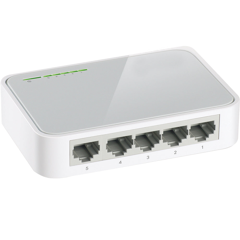 Glomex 5-Port 10/100Mbps Desktop Switch OutdoorUp