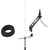 Glomex Black Swan VHF Antenna w/Wind Indicator  66 Coax Cable OutdoorUp