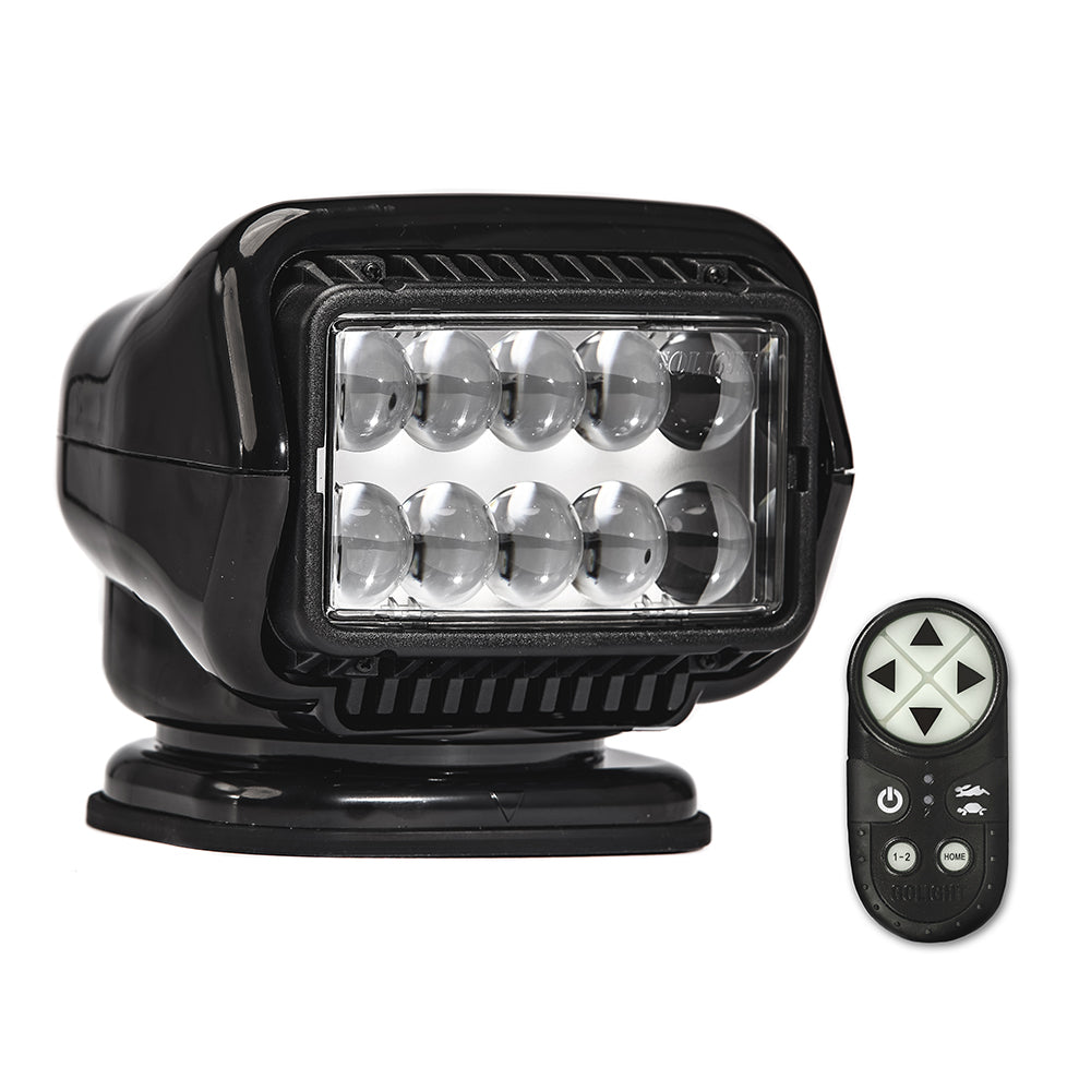 Golight Stryker ST Series Portable Magnetic Base Black LED w/Wireless Handheld Remote OutdoorUp