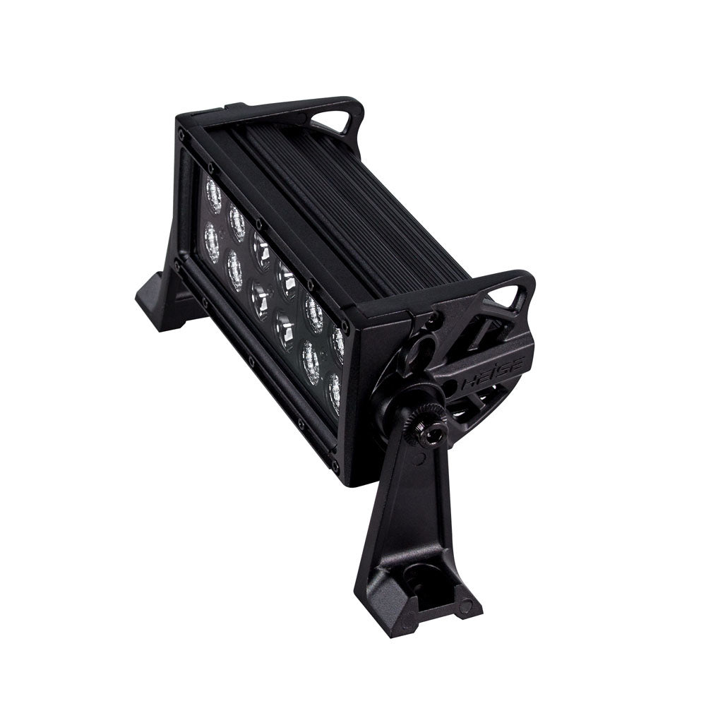 HEISE Dual Row Blackout LED Light Bar - 8" OutdoorUp