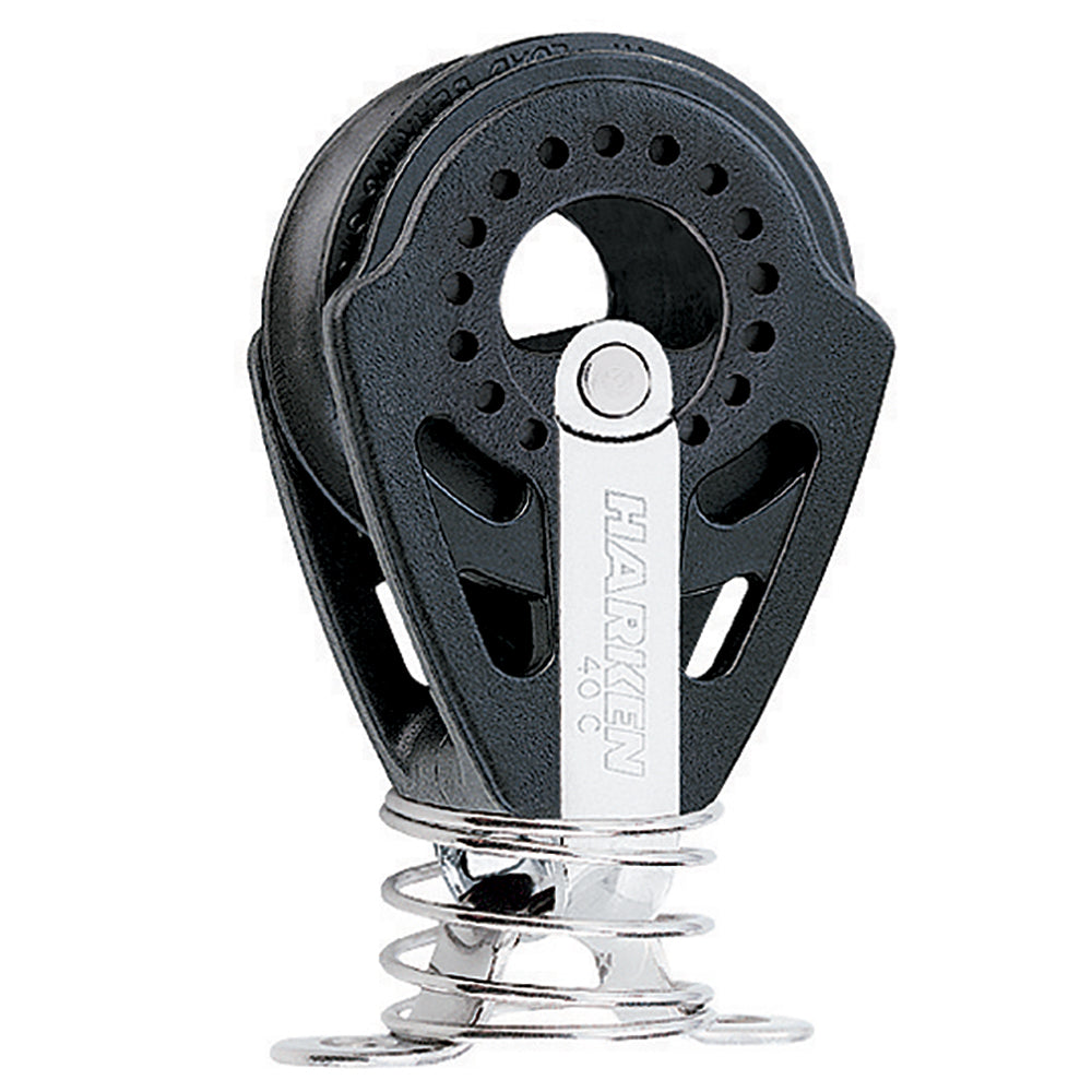 Harken 40mm Carbo Block w/Spring  Eyestrap OutdoorUp