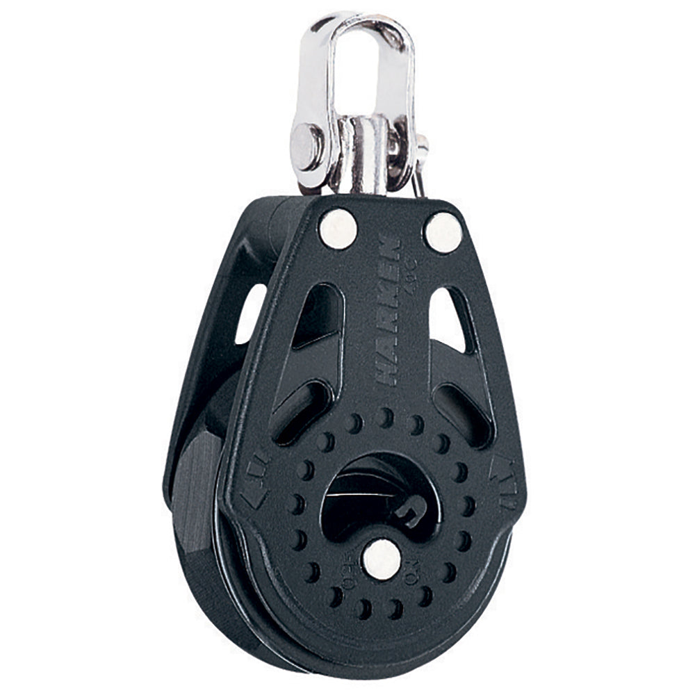 Harken 40mm Carbo Single Ratchet Block w/Swivel OutdoorUp