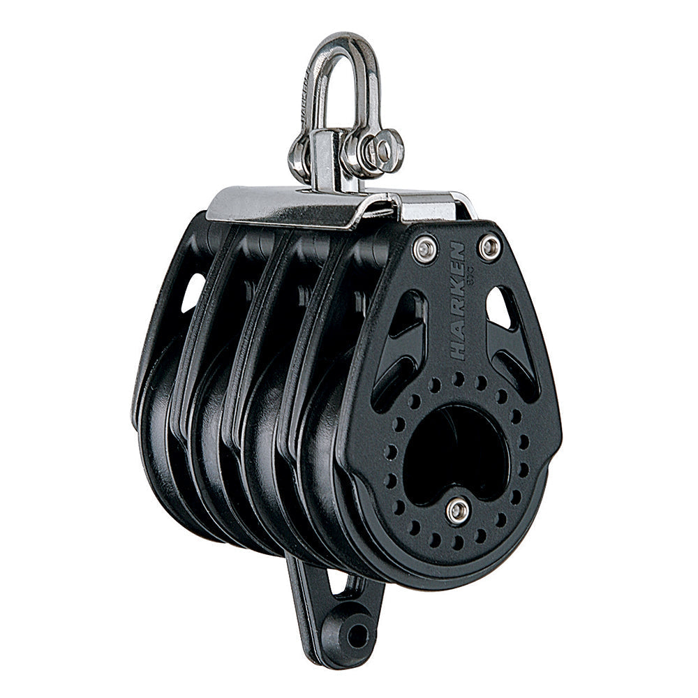 Harken 57mm Quad Block Swivel, Center Becket OutdoorUp