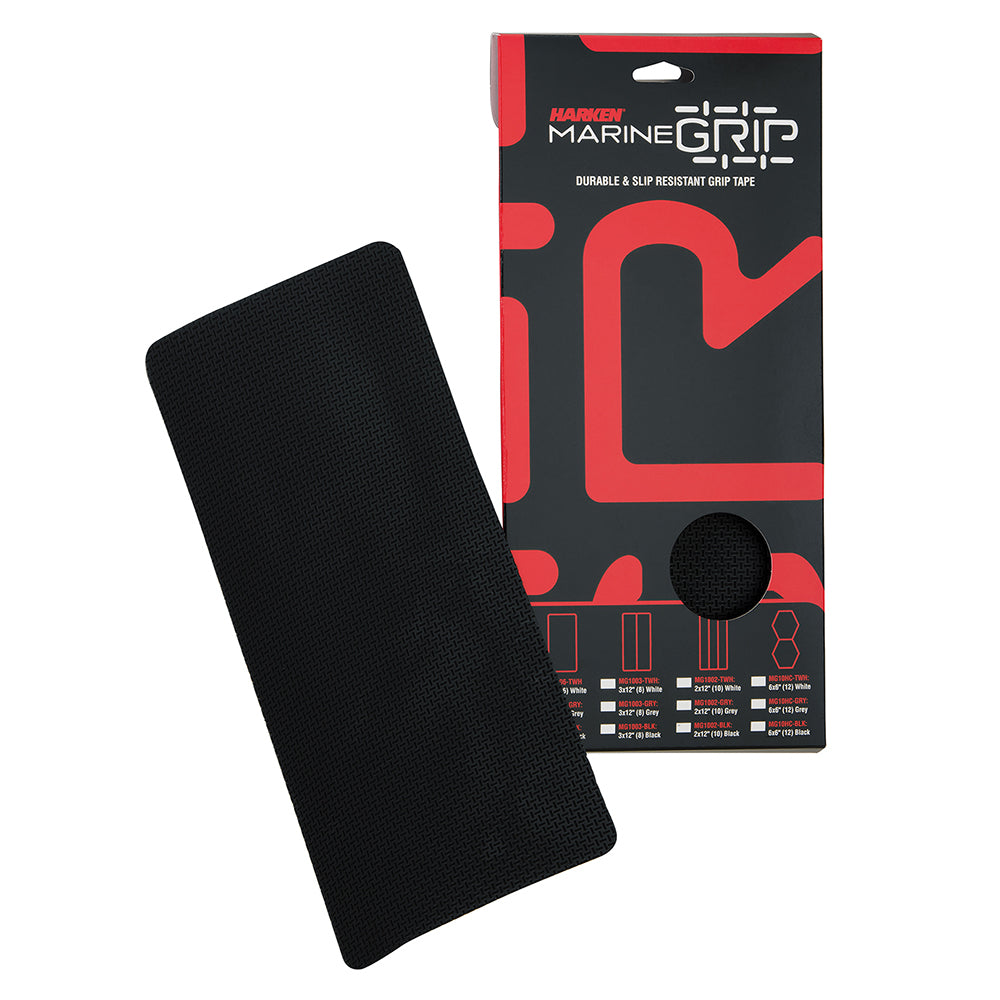 Harken Marine Grip Tape - 6 x 12" - Black - 6 Pieces OutdoorUp
