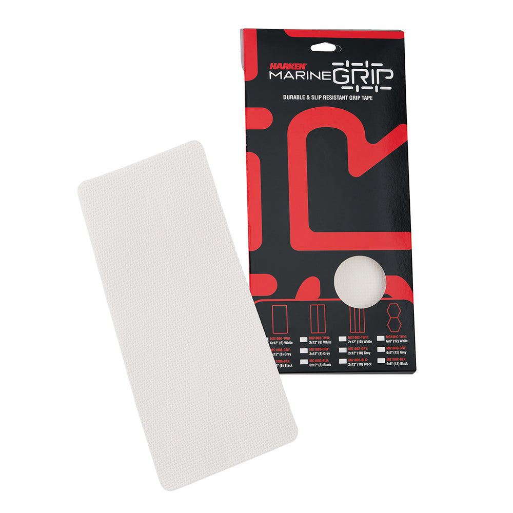 Harken Marine Grip Tape - 6 x 12" - Translucent White - 6 Pieces OutdoorUp