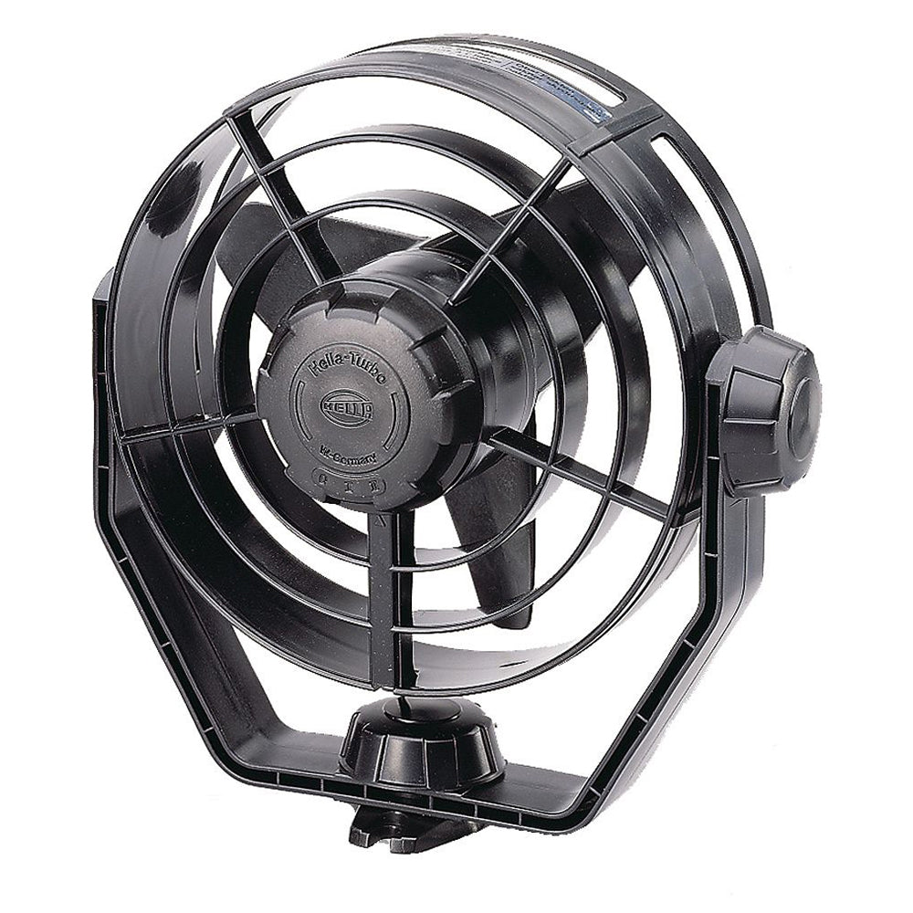Hella Marine 2-Speed Turbo Fan - 12V - Black OutdoorUp