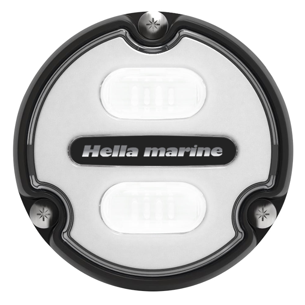 Hella Marine Apelo A1 Blue White Underwater Light - 1800 Lumens - Black Housing - White Lens OutdoorUp