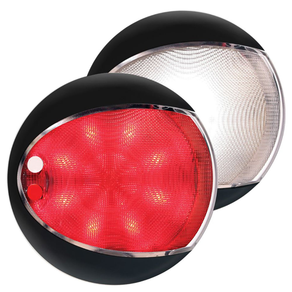 Hella Marine EuroLED 130 Touch - White/Red - Black Shroud OutdoorUp