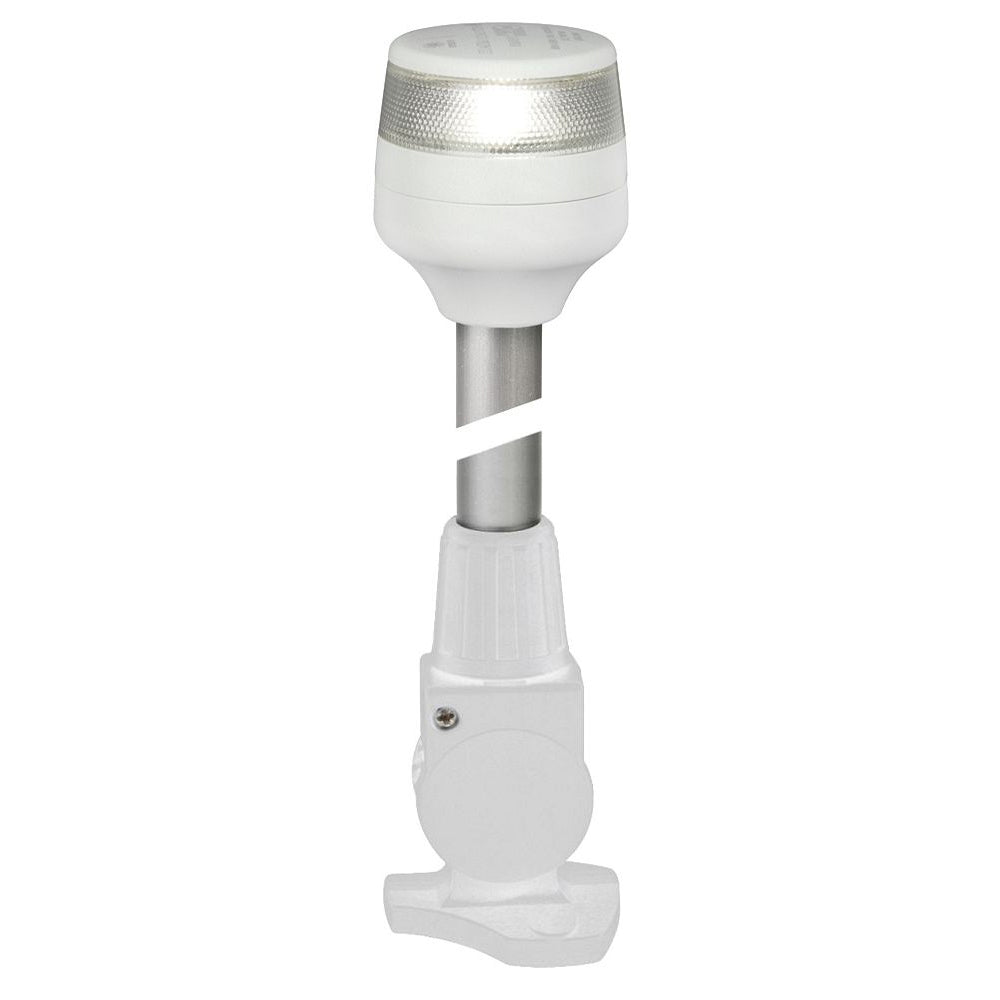 Hella Marine NaviLED 360 Compact All Round Lamp - 2nm - 12" Fold Down Base - White OutdoorUp