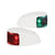Hella Marine NaviLED Deck Mount Port & Starboard Pair - 2nm - Colored Lens/White Housing OutdoorUp