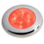 Hella Marine Slim Line LED 'Enhanced Brightness' Round Courtesy Lamp - Red LED - Stainless Steel Bezel - 12V OutdoorUp