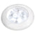Hella Marine Slim Line LED 'Enhanced Brightness' Round Courtesy Lamp - White LED - White Plastic Bezel - 12V OutdoorUp