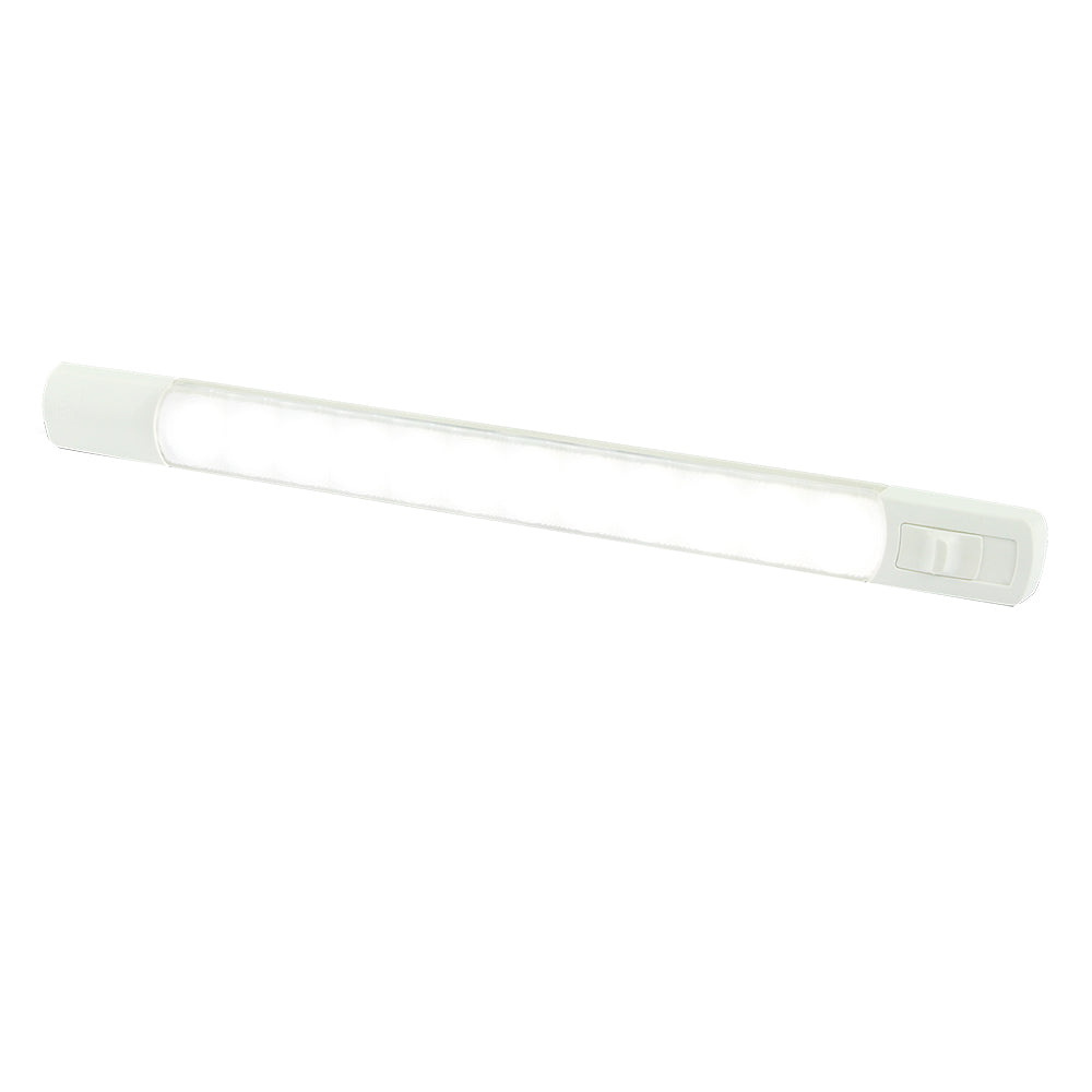 Hella Marine Surface Strip Light w/Switch - White LED - 12V OutdoorUp