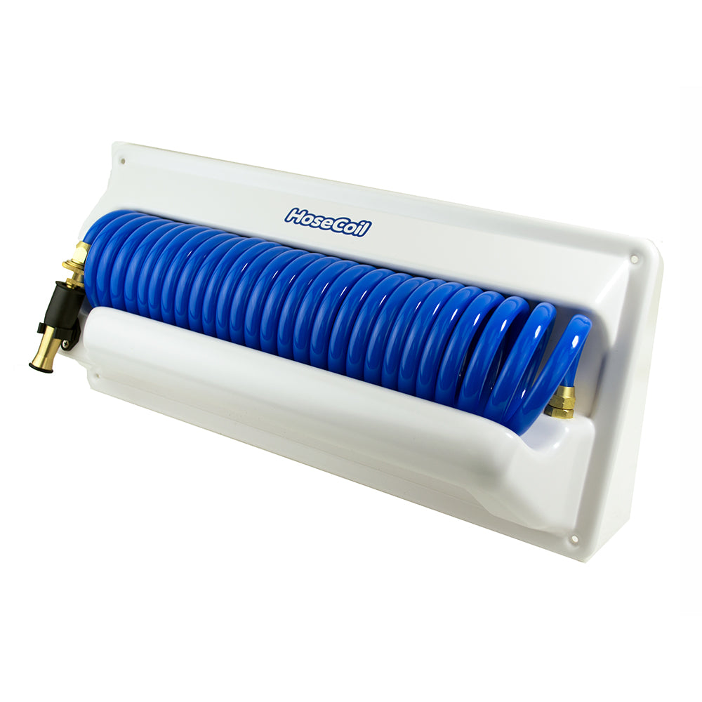 HoseCoil Horizontal Mount Enclosure w/Additional 5 Feeder Hose OutdoorUp