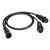 Humminbird 14 M ID SIDB Y - SOLIX/APEX Side Imaging  2D Splitter Cable OutdoorUp