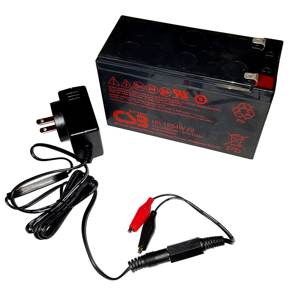 Humminbird 9Ah 12V AGM Battery Kit OutdoorUp
