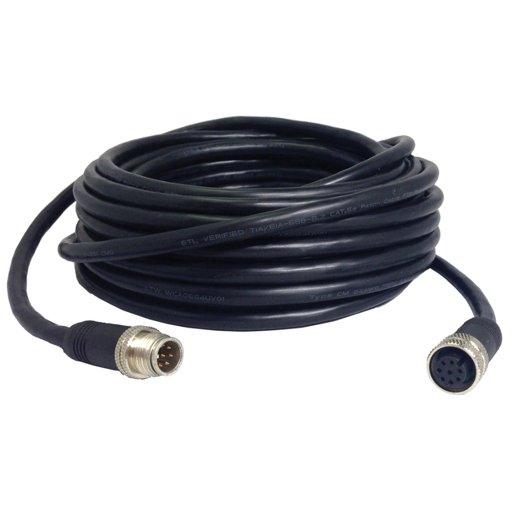 Humminbird AS ECX 30E Ethernet Cable Extender - 8-Pin - 30' OutdoorUp