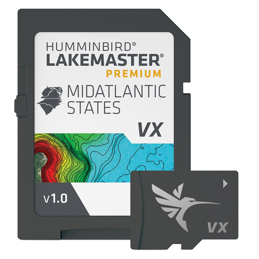 Humminbird LakeMaster VX Premium - Mid-Atlantic States OutdoorUp