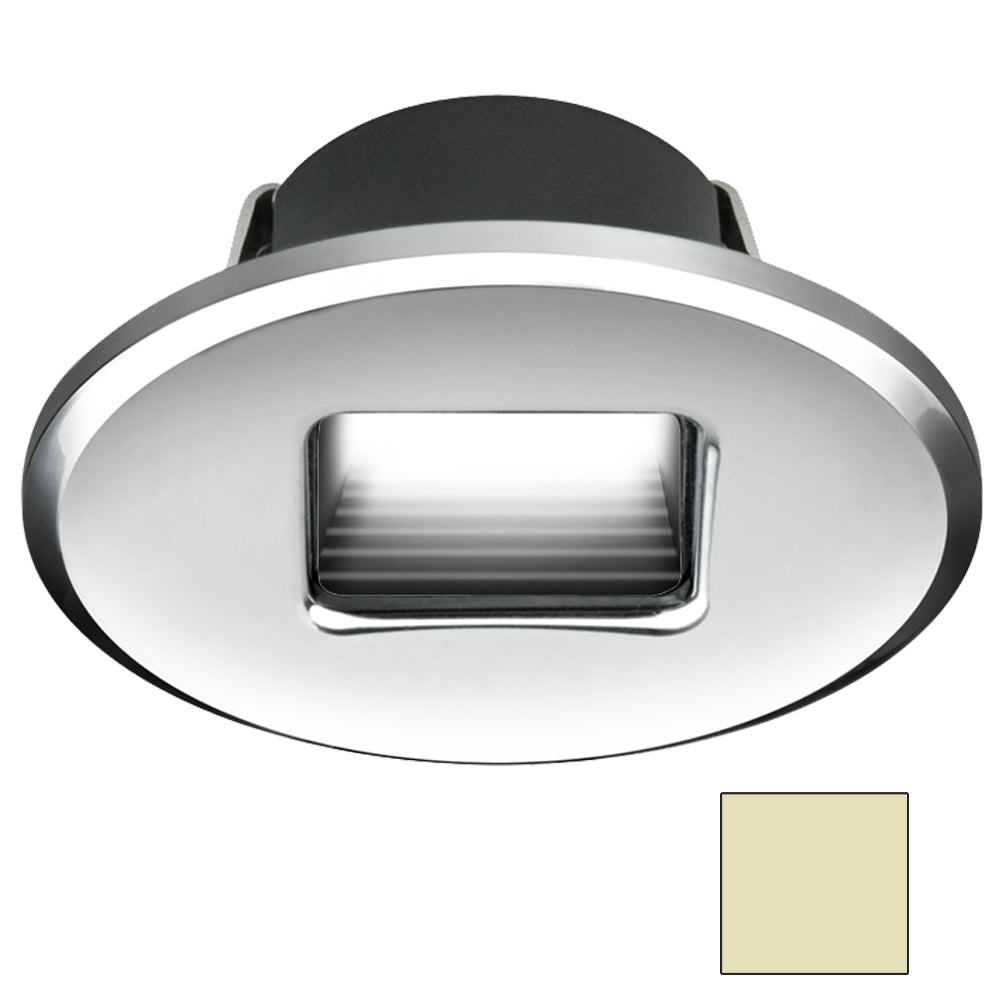 I2Systems Ember E1150Z Snap-In - Polished Chrome - Oval - Warm White Light OutdoorUp