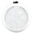 Innovative Lighting 5.5" Round Some Light - White/Red LED w/Switch - White Housing OutdoorUp