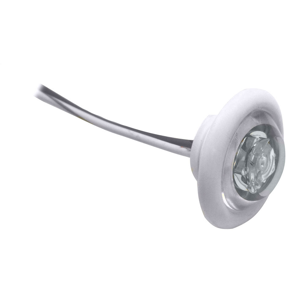 Innovative Lighting LED Bulkhead/Livewell Light "The Shortie" White LED w/ White Grommet OutdoorUp