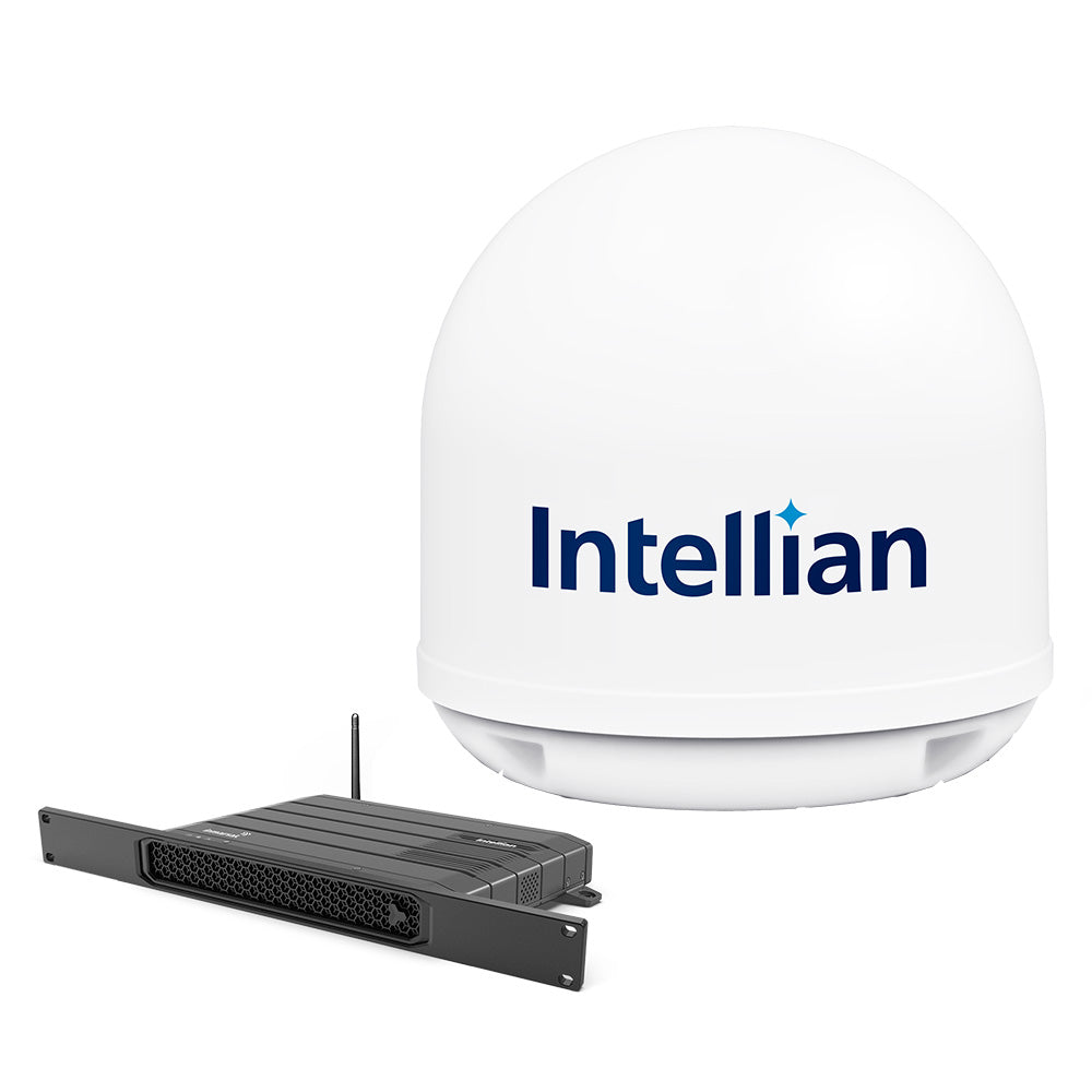 Intellian FB250 Inmarsat Fleet Broadband Maritime Terminal w/19" Rack Mount BDU OutdoorUp