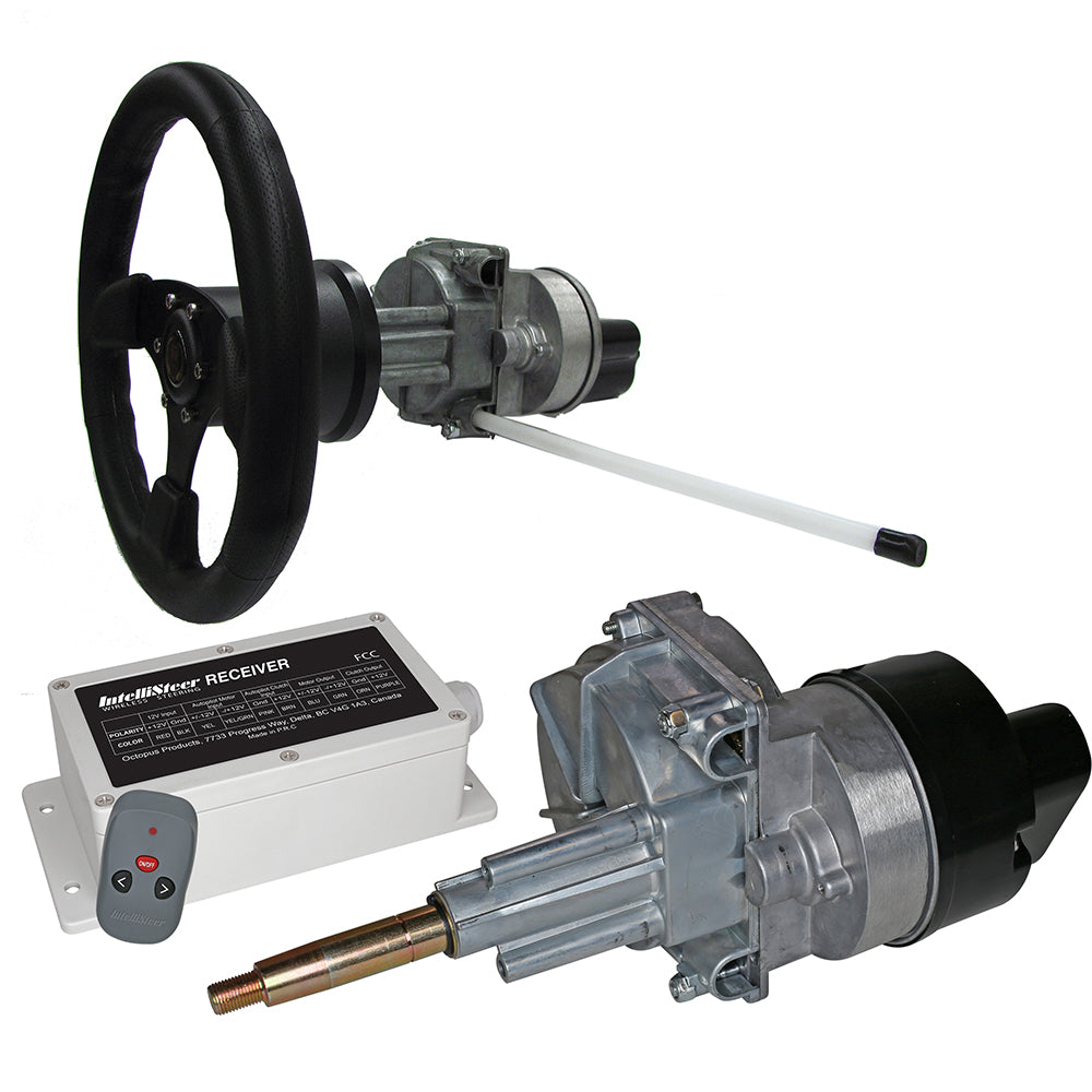 Intellisteer Type S f/Straight Shaft Helms f/Cable Steered Boats w/Dash Mounted Wheel OutdoorUp