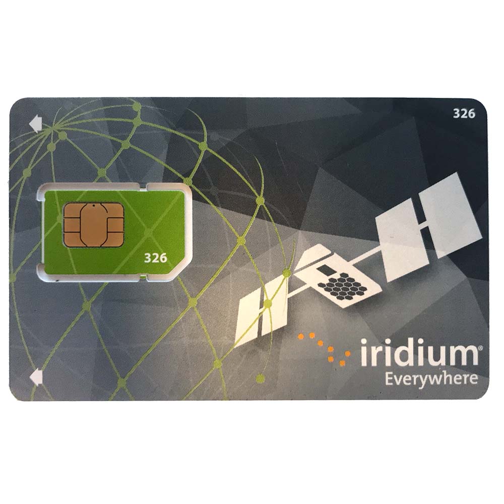 Iridium Prepaid SIM Card Activation Required - Green OutdoorUp