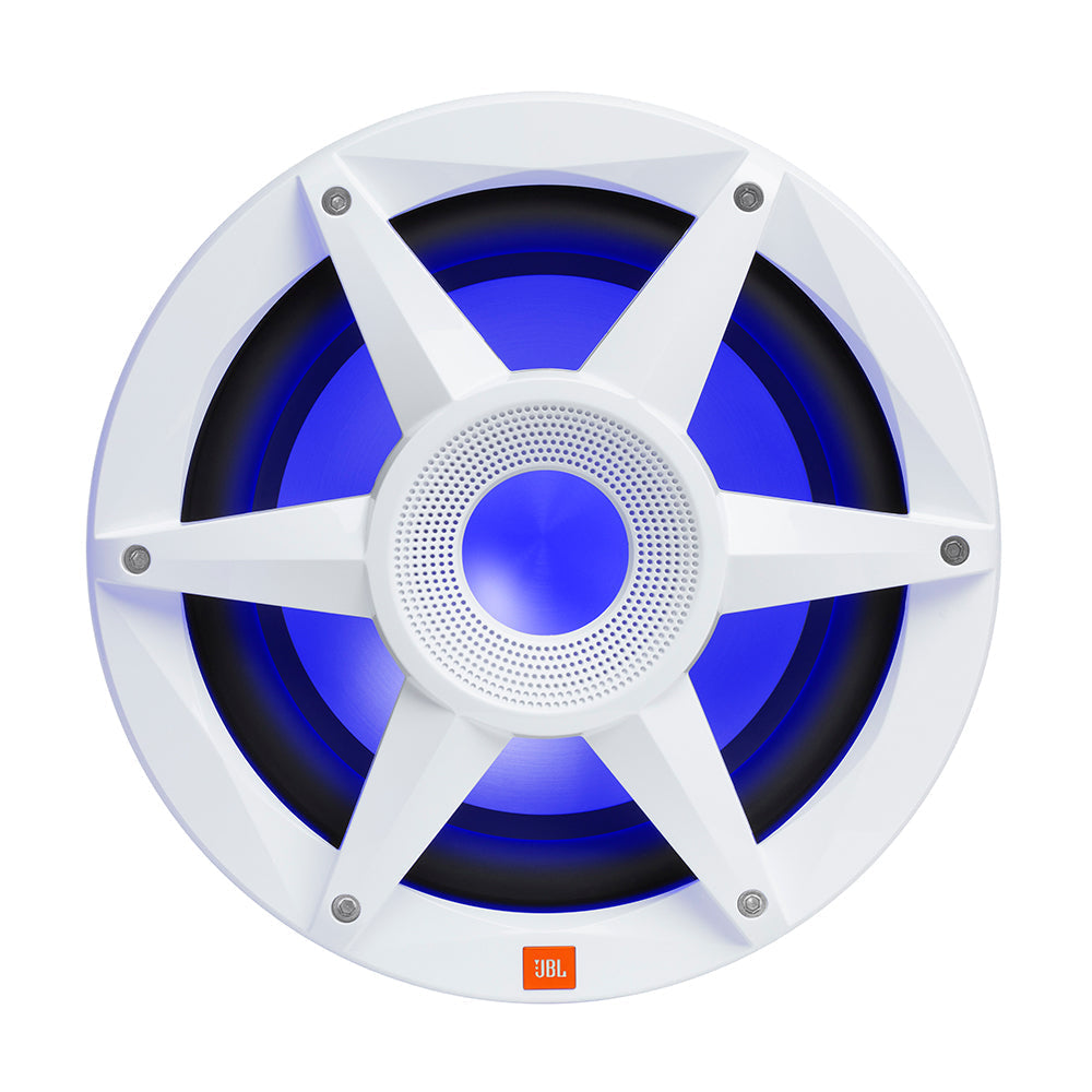 JBL 10" Marine RGB Passive Subwoofer - White Stadium Series OutdoorUp